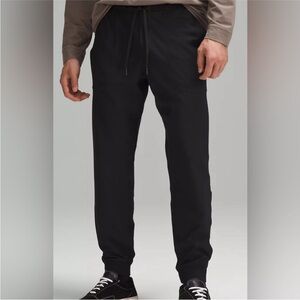 Men's Black ABC Jogger Pants, Size M